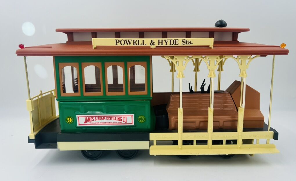 JIm Beam San Francisco Cable Car Decanter