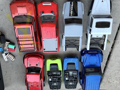 1/10 Scale RC Car Body Shells (Prices Vary)