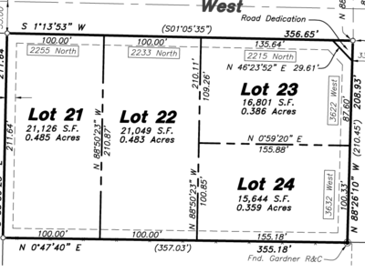 Plain City Building Lots (2 available)