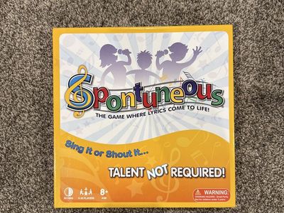 Spontuneous board game