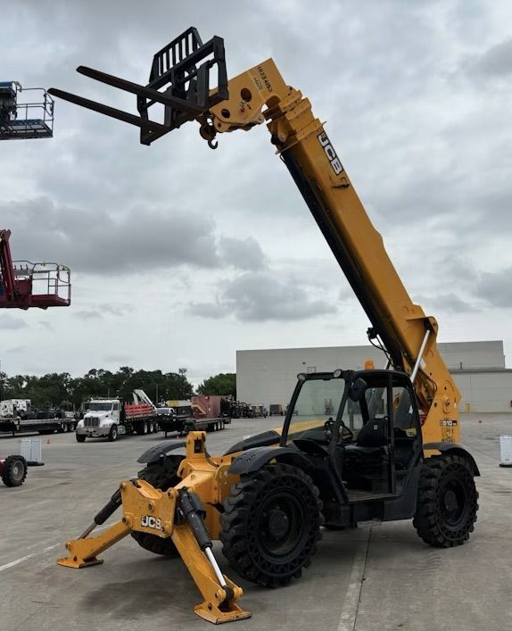 Used Telehandler Forklift 2018 JCB 510-56 4x4x4 10,000 LB 56'