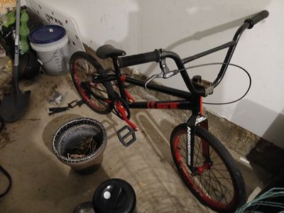 GT Performer BMX Bike - Black & Red, Freestyle Ready