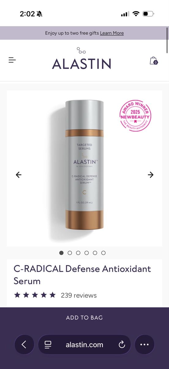 Alastin C-Radical Defense Antioxidant Serum
