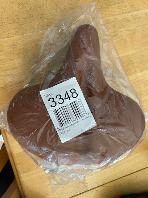 Brand New Cruiser Style Bike Seat