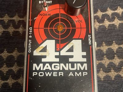 Electro-Harmonix 44 Magnum 44W Guitar Power Amp Pedal with Power Supply