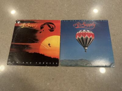 Air Supply Vinyl Bundle-Now & Forever....