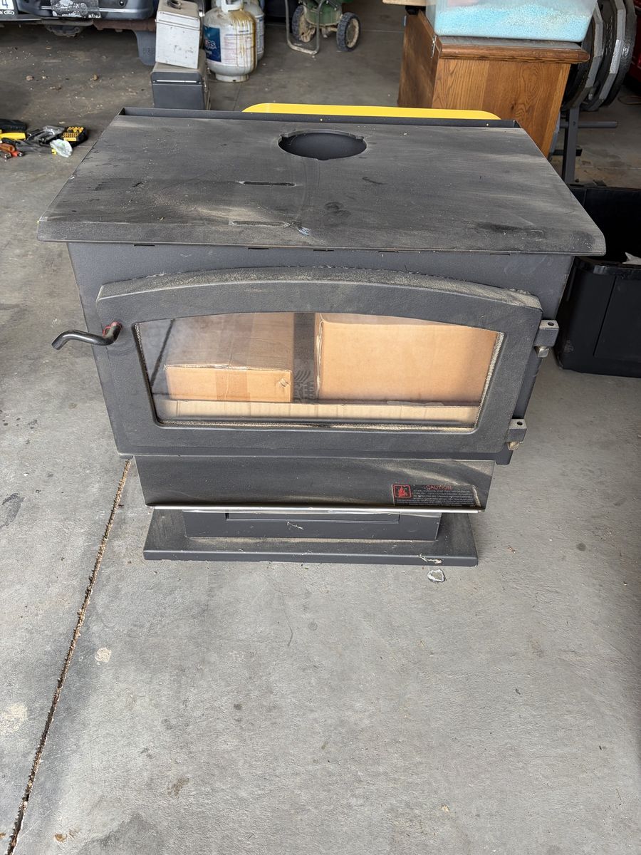 Wood Burning Fireplace