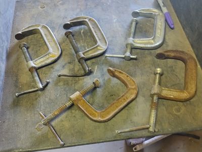 Clamps x5