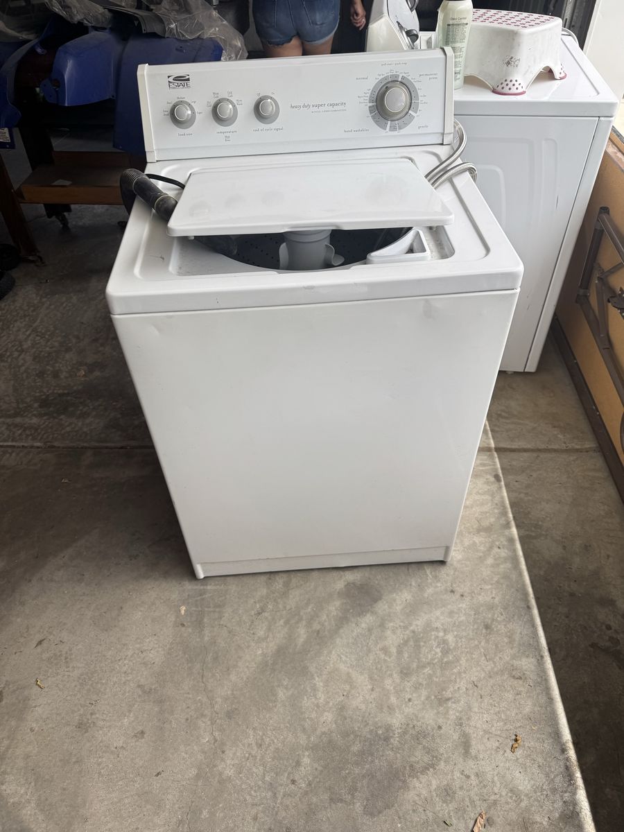 Washer and dryer