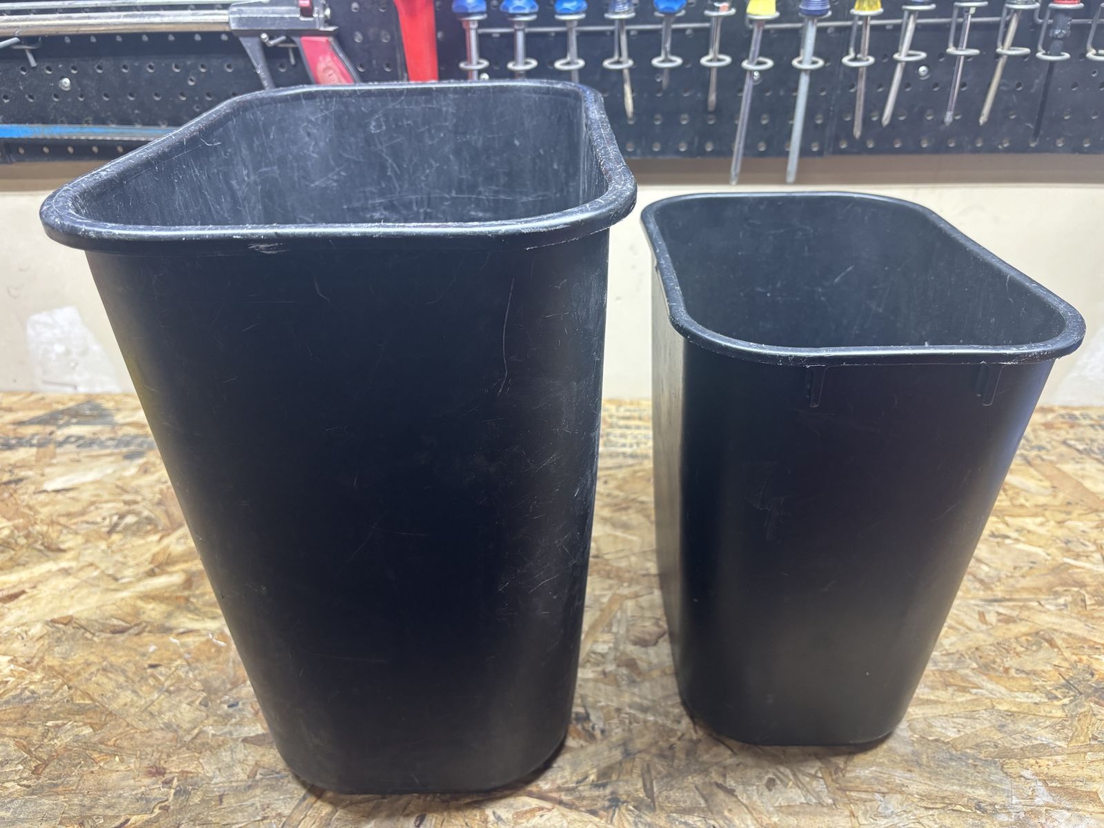Two Garbage Cans for Sale – $5 for Both!