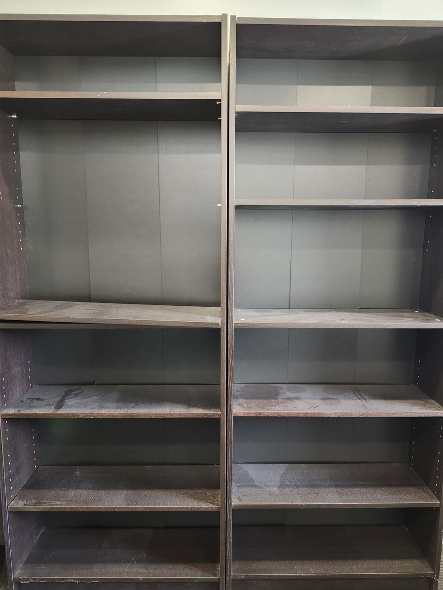 2 Book Cases 3 feet long each