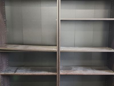2 Book Cases 3 feet long each