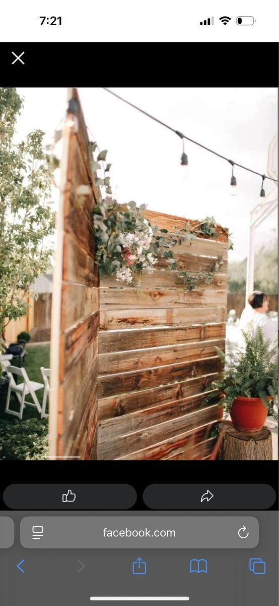 Rustic Wedding/Event Backdrops for Rent