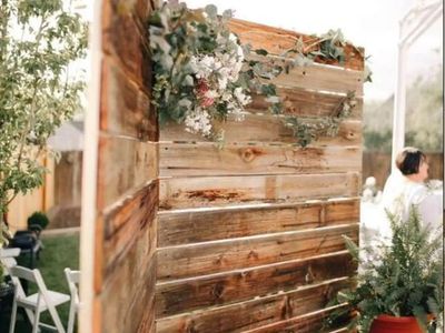 Rustic Wedding/Event Backdrops for Rent