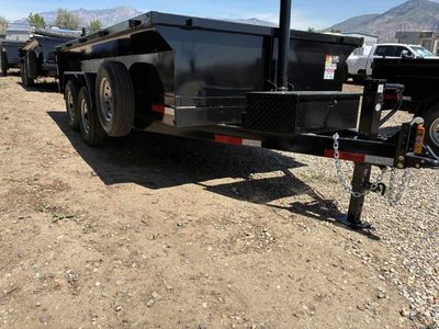 Rent/Lease to own7x12x2 14k BP Dump trailer