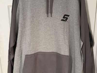 Snap-on Tools Men's Two-Tone Pullover Hoodie Graphic Sweatshirt Grey XL