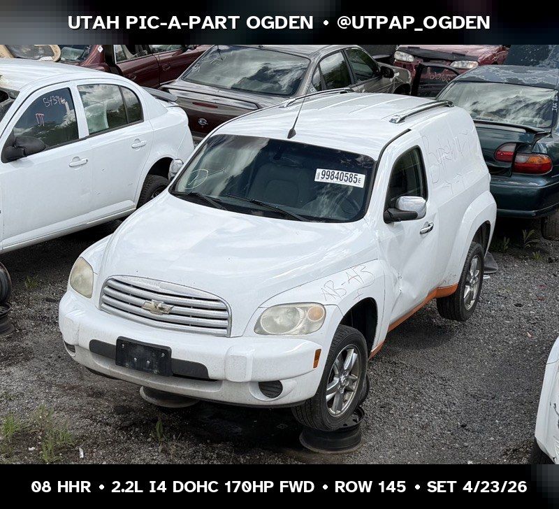 2008 Chevrolet HHR Parts - UTPAP Ogden
