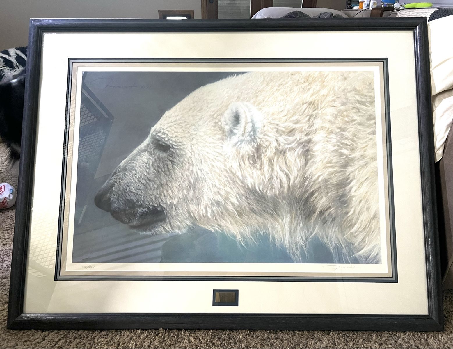 Limited Edition Framed and Matted Lithograph