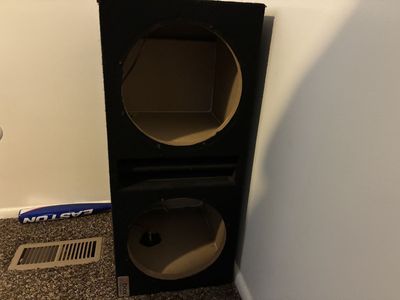 Folded Horn Sub Box 2-12s