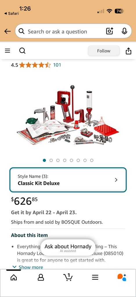 Hornady Lock-n-Load Press