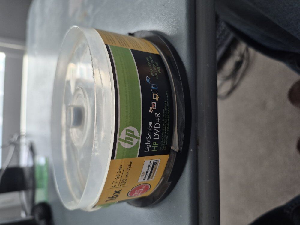 HP LightScribe cd/dvd 25 pk