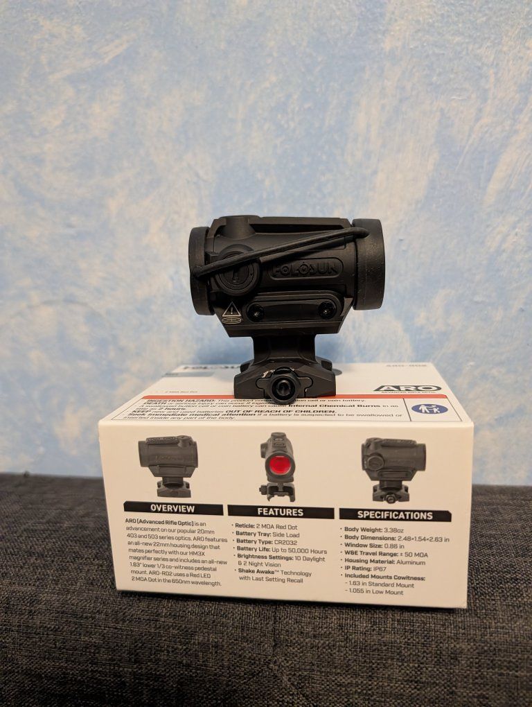Holosun ARO red dot/HM3X magnifier combo