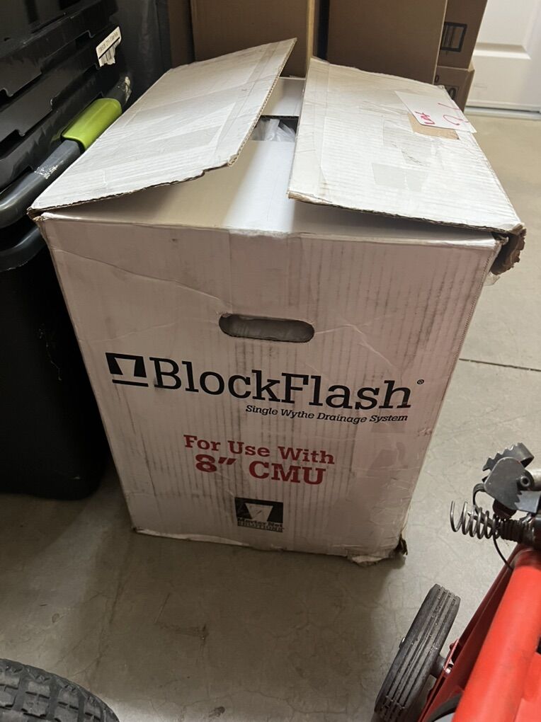 BlockFlash® 8″ Masonry Unit Flashing System