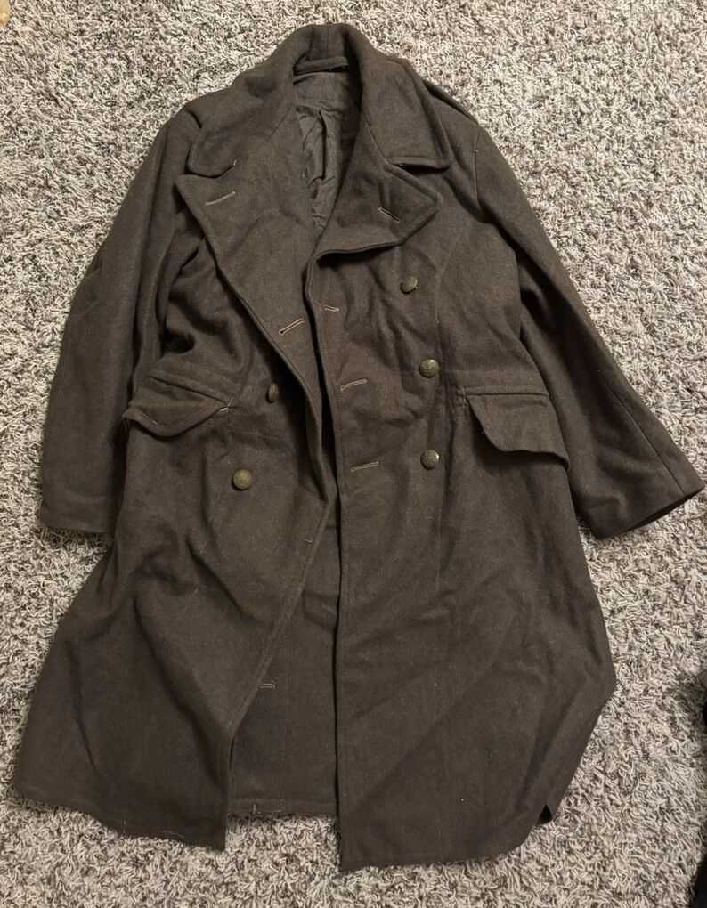 British P40 Greatcoat Wool Size 2. Milsurp