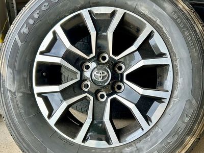 Toyota Factory Wheels with Firestone Destination LE2 Tires 265/65R17