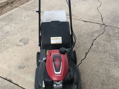 Honda HRX217K6HYA mower, $750