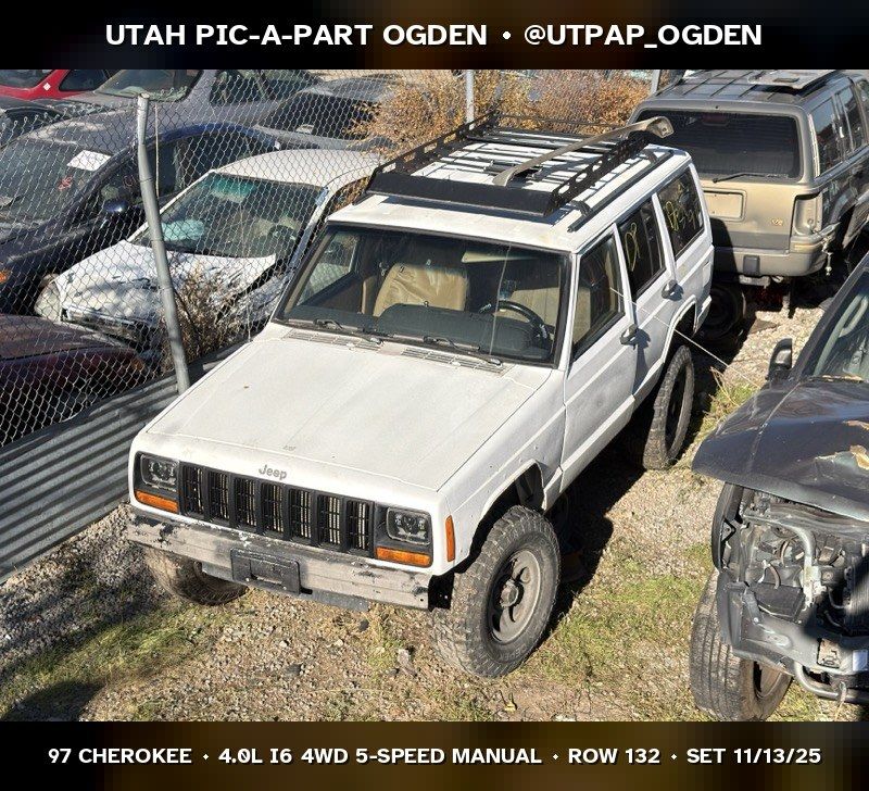 1997 Jeep Cherokee XJ Parts - UTPAP Ogden