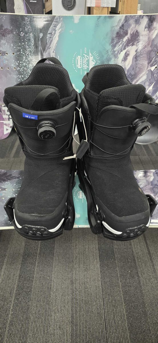 Used Burton Highshot X Step-on Snowboard Boot+Binding Mens 11