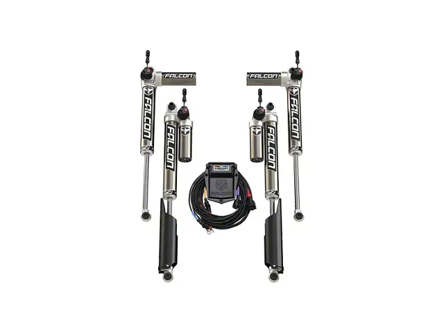 TeraFlex JL Jeep 4 Door Falcon SP2 3.5 aDAPT Piggyback Shock Kit (2–4.5  Lift) 11-04-35-400-200