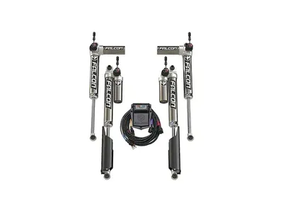 TeraFlex JL Jeep 4 Door Falcon SP2 3.5 aDAPT Piggyback Shock Kit (2–4.5 Lift) 11-04-35-400-200