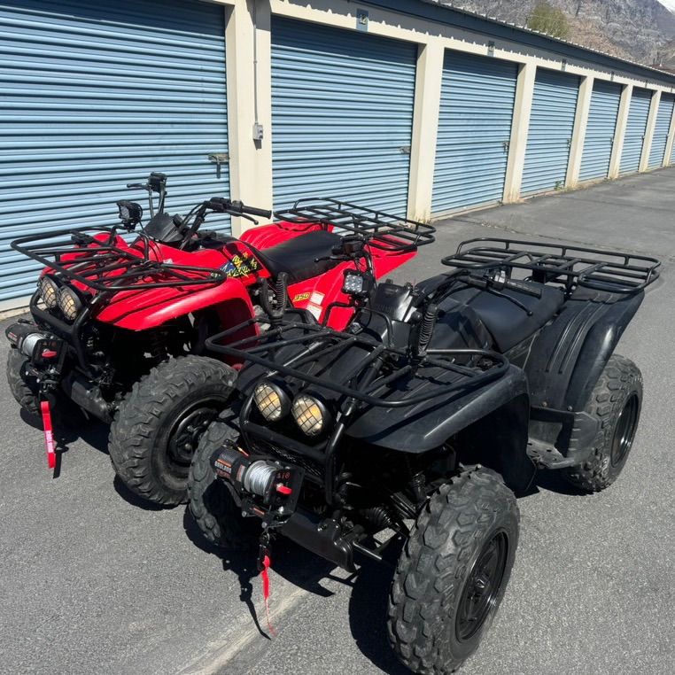 2x Yamaha Wolverine 350 4 X 4 Winch