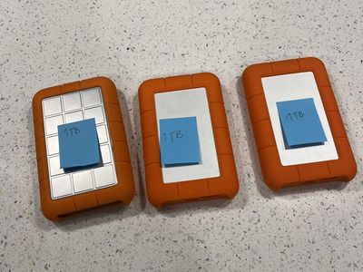 Lot 3 LaCie Rugged 1TB Portable Drive Thunderbolt USB 3.0 - Three Available