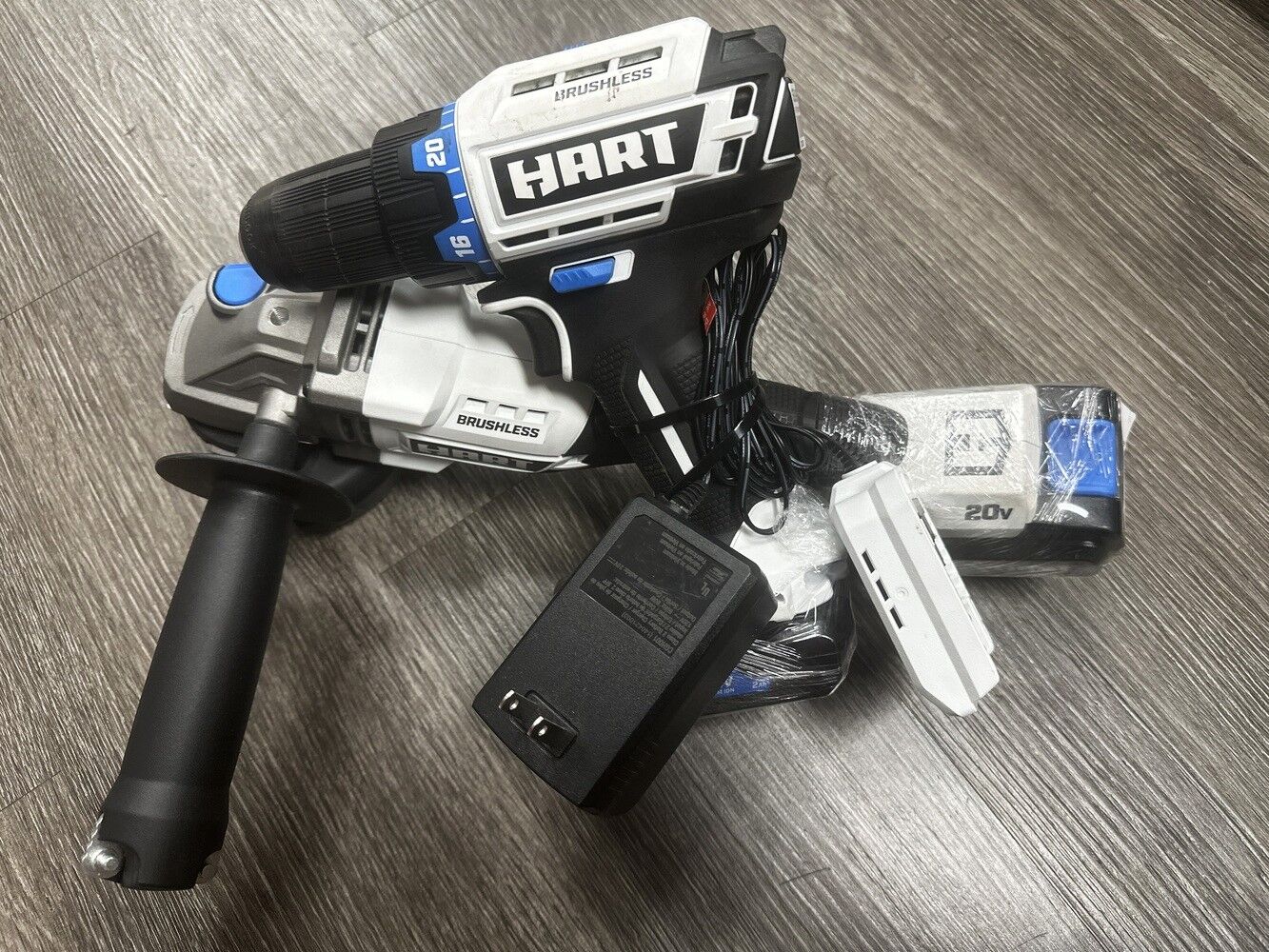 HART 20V COMBO KIT DRILL & GRINDER