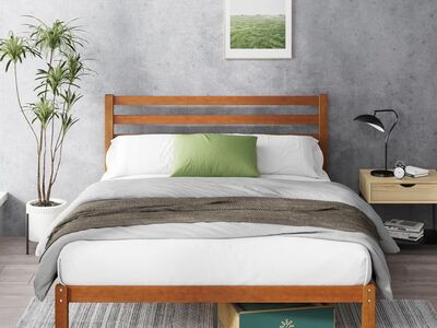 Queen Platform Bed with Headboard – SPECIAL DEAL