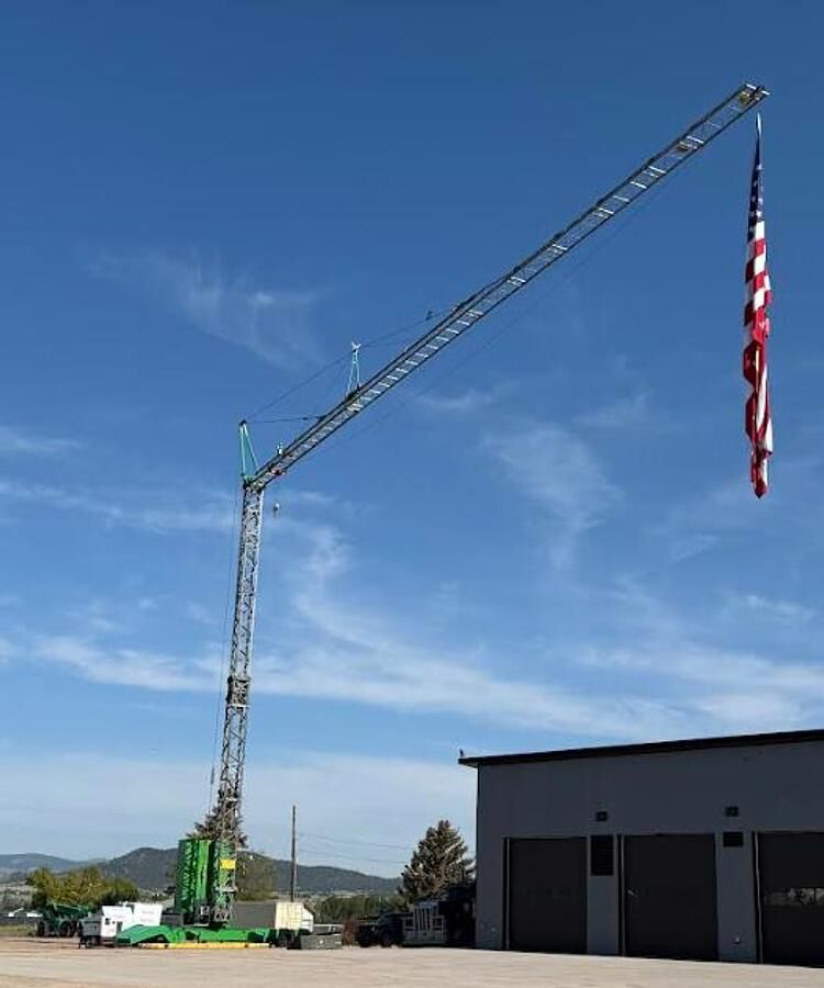 2006 Koenig K-70 4.4-Ton Self-Erecting Tower Crane Stock #6284