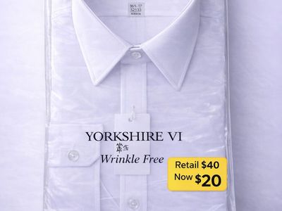 NEW White Dress Shirt – $20 TODAY ONLY