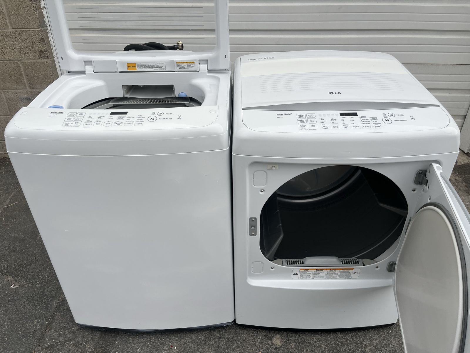 Great LG top loader GAS set,free delivery