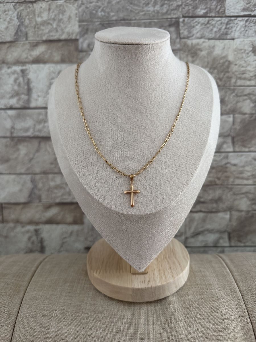 18k gold chain, cadena en oro de 18k