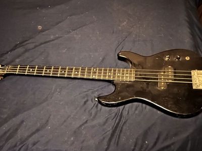 Vintage Synsonics Bass Electric 40" Guitar NEEDS REPAIR