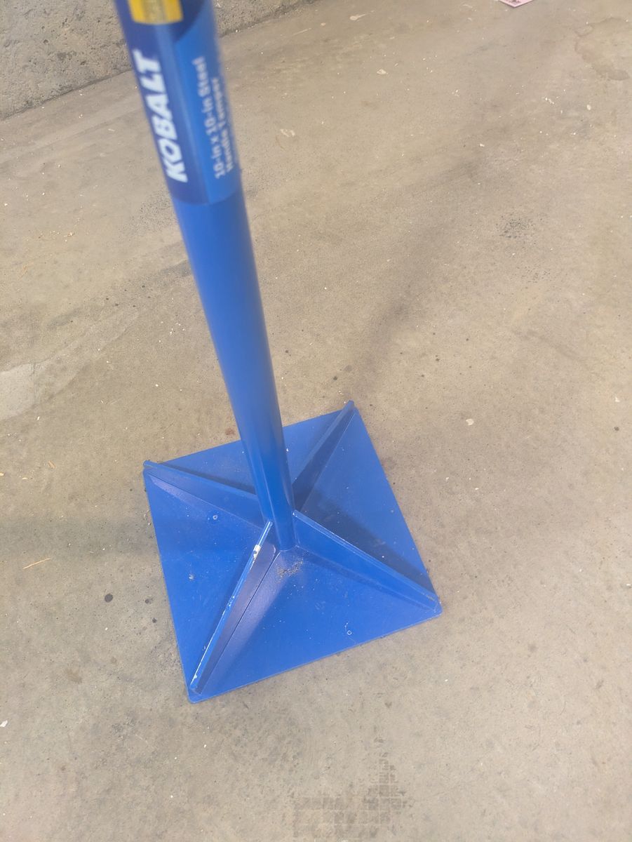 Kobalt 10x10 inch Tamper