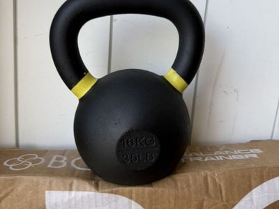 New 35 Pound Kettlebell 16KG