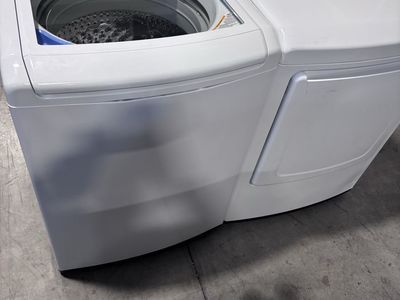 New LG top load washer electric dryer set