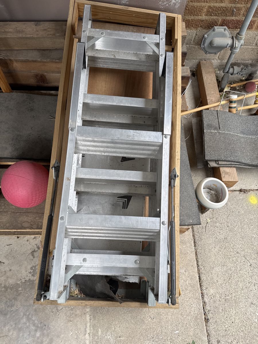 Prehung Attic Ladder
