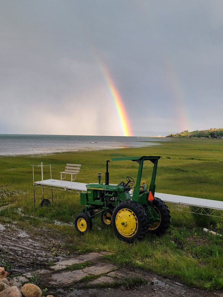 John Deere 3020 Diesel Tractor High Crop High Clearance- Farm Equipment, Excellent Condition, good tires good paint, restored