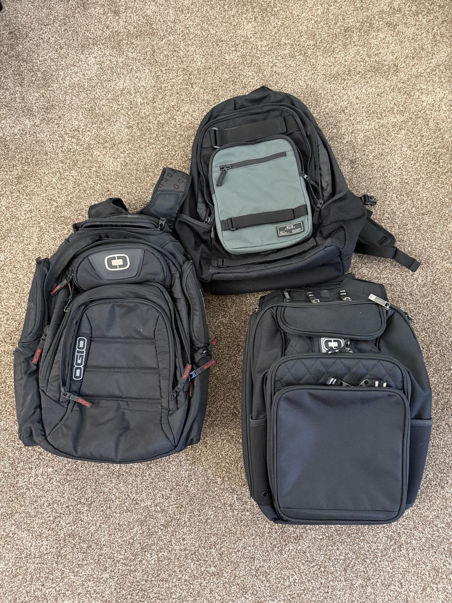 Ogio and Oakley Backpacks