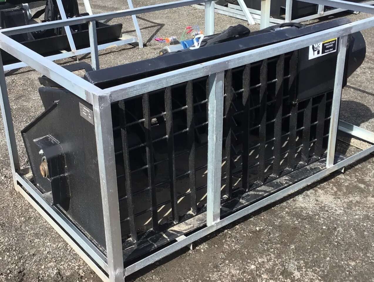 Brand New 2024 Suihe SSM 56” Skid Steer Concrete Mixer Attachment, Cement Mixer, Hydraulic Concrete Mixer, Skid Loader Mixer